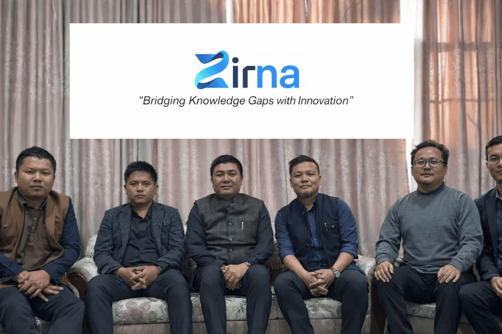 Dr. Lorrain Lalpekliana Chinzah, MLA & Adviser to CM, officially launching Zirna with the Fiara Infotech founding team